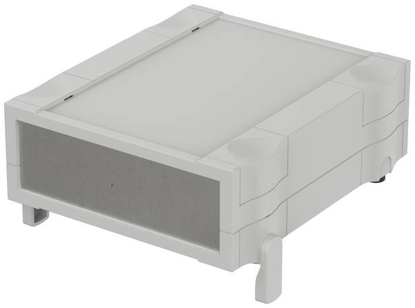 Bopla BOTEGO BO 52012 Tisch-Gehäuse (L x B x H) 196.9 x 240.7 x 80.44 mm ABS Lichtgrau (RAL 7035) 1 St.