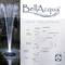 Springbrunnen-Set 'BellAcqua' mit Lichteffekt dargestellt, Details der Installation mit Pumpe, Schlauch, Düse, Stromversorgung gezeigt.