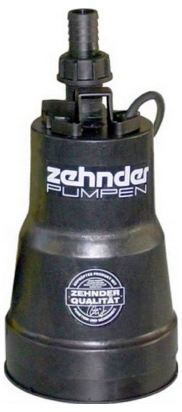 Zehnder Pumpen 13187 Flachsaugende Tauchpumpe 5500 l/h 7 m