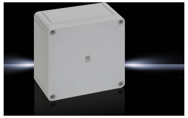 Rittal PK 9510.000 Installations-Gehäuse 130 x 130 x 75 Polycarbonat Lichtgrau (RAL 7035) 1 St.