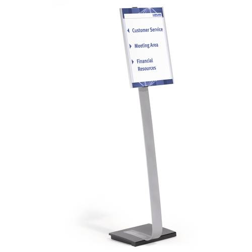 Durable INFO SIGN STAND A3 - 4813 Info-Bodenständer DIN A3 280 mm x 36 mm x 125 mm x 80 mm 1 St.