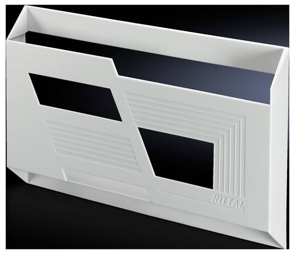 Rittal SZ 2514.000 Schaltplantasche A4 hoch Polystyrol Lichtgrau (RAL 7035) (L x B x H) 1.7 x 22.8 x 25.6 cm 1 St. Piece