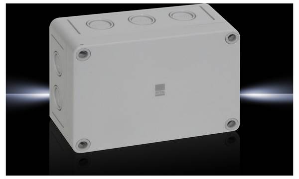 Rittal PK 9508.050 Installations-Gehäuse 130 x 94 x 57 Polycarbonat Lichtgrau (RAL 7035) 1 St.