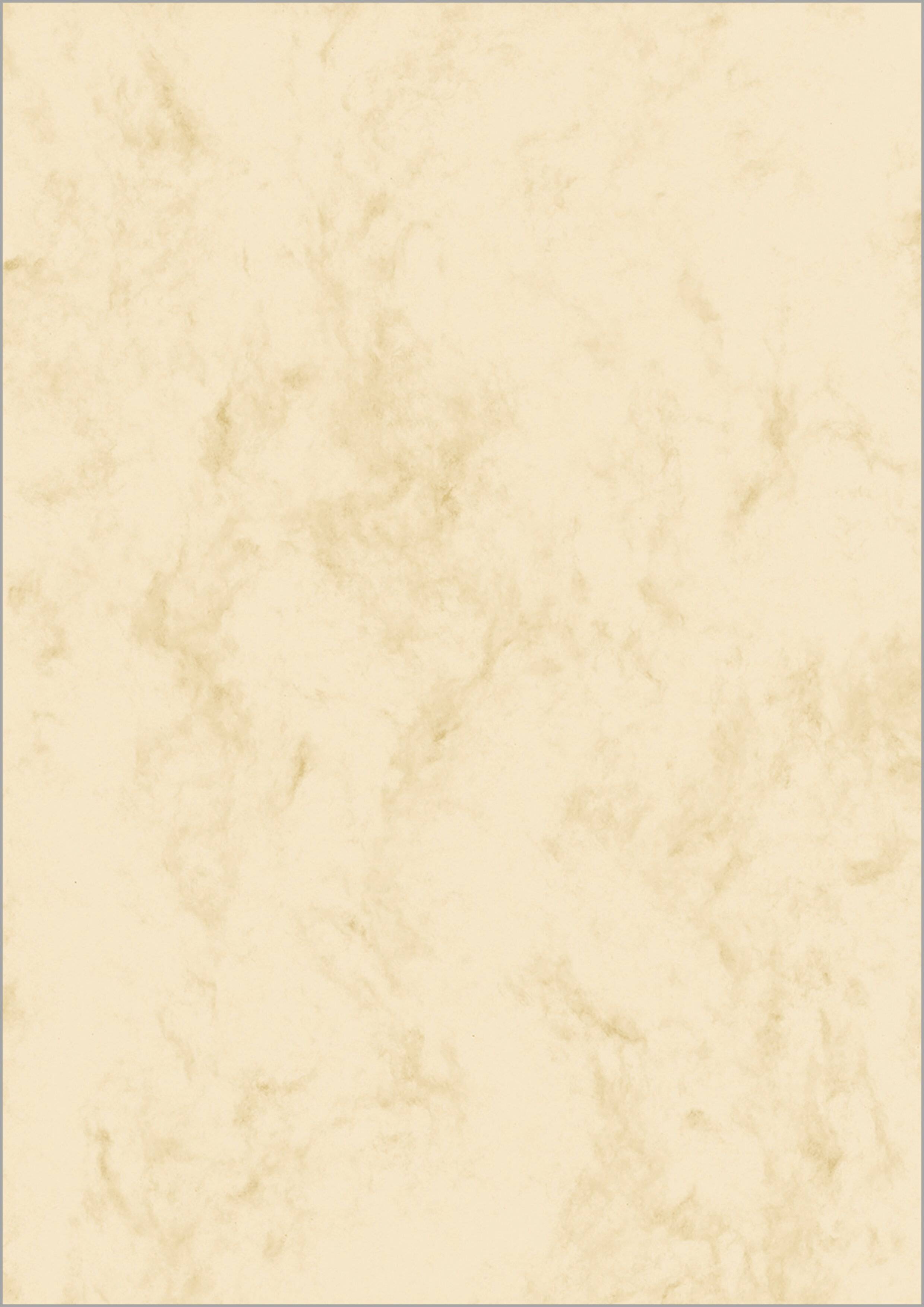 Sigel DP181 Motivpapier Marmor DIN A4 90 g/m² Beige 25 Blatt