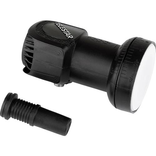 Telestar SkySingle HC Single-LNB Teilnehmer-Anzahl: 1 Feedaufnahme: 40 mm Wetterschutz Schwarz, Hellgrau