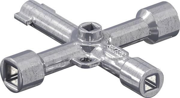 Rittal SZ 2549500  Schaltschrankschlüssel mit Bit-Adapter Stahl Mehrfarbig  1 St. Piece