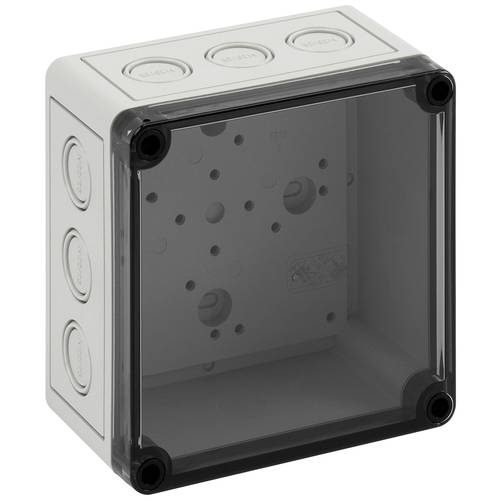 Thumbnail - Spelsberg TK PS 1313-7-tm Installations-Gehäuse 130 x 130 x 75 Polycarbonat, Polystyrol (EPS) Lichtgrau (RAL 7035) 1 St.