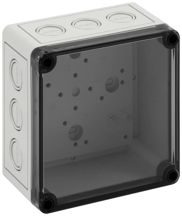 Spelsberg TK PS 1313-7-tm Installations-Gehäuse 130 x 130 x 75 Polycarbonat, Polystyrol (EPS) Lichtgrau (RAL 7035) 1 St.