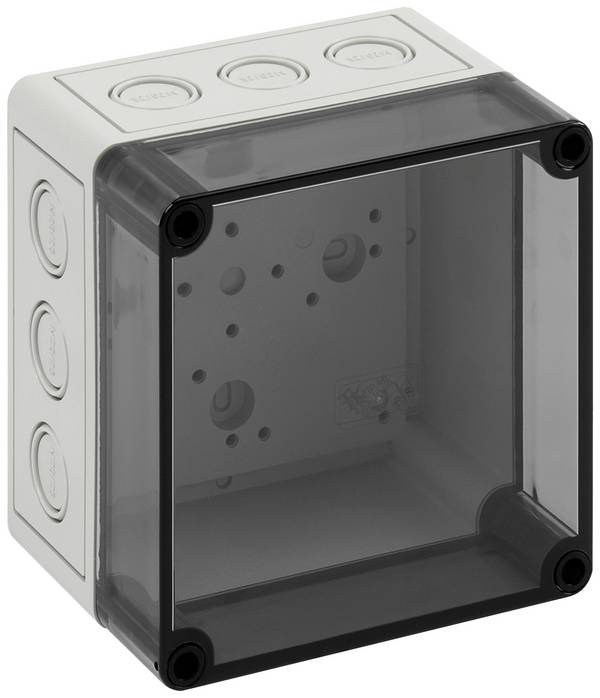 Spelsberg TK PS 1313-10-tm Installations-Gehäuse 130 x 130 x 99  Polycarbonat, Polystyrol (EPS) Lichtgrau (RAL 7035) 1 St.