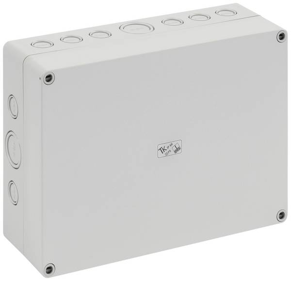 Spelsberg TK PS 2518-8f-m Installations-Gehäuse 254 x 180 x 84  Polystyrol (EPS) Lichtgrau (RAL 7035) 1 St.