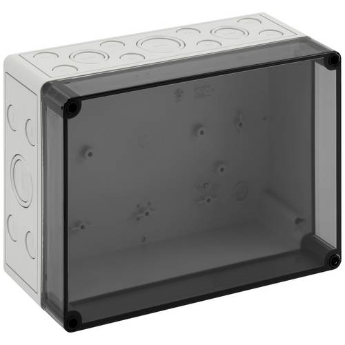 Spelsberg TK PS 2518-11-tm Installations-Gehäuse 254 x 180 x 111 Polycarbonat, Polystyrol (EPS) Lichtgrau (RAL 7035) 1 S...