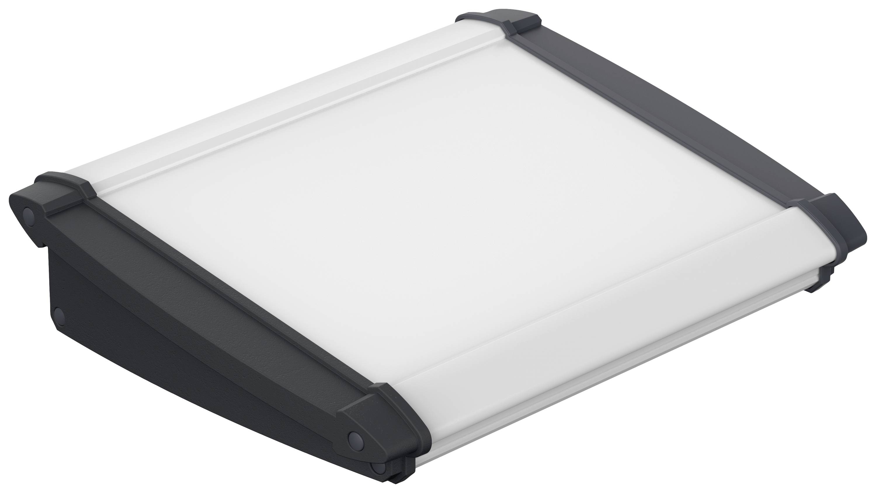 Bopla ALU-TOPLINE ATPH 1850-200 Consolebehuizing (l x b x h) 200 x 181 x 53 mm Aluminium, ABS Grafietgrijs (RAL 7024), Natuur 1 stuk(s) afbeelding