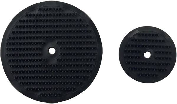 FASTECH® 703-330-Bag Hakenscheibe zum Anschrauben Haftteil Schwarz 4 St.