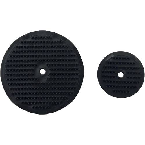 Thumbnail - FASTECH® 703-330-Bag Hakenscheibe zum Anschrauben Haftteil Schwarz 4 St.
