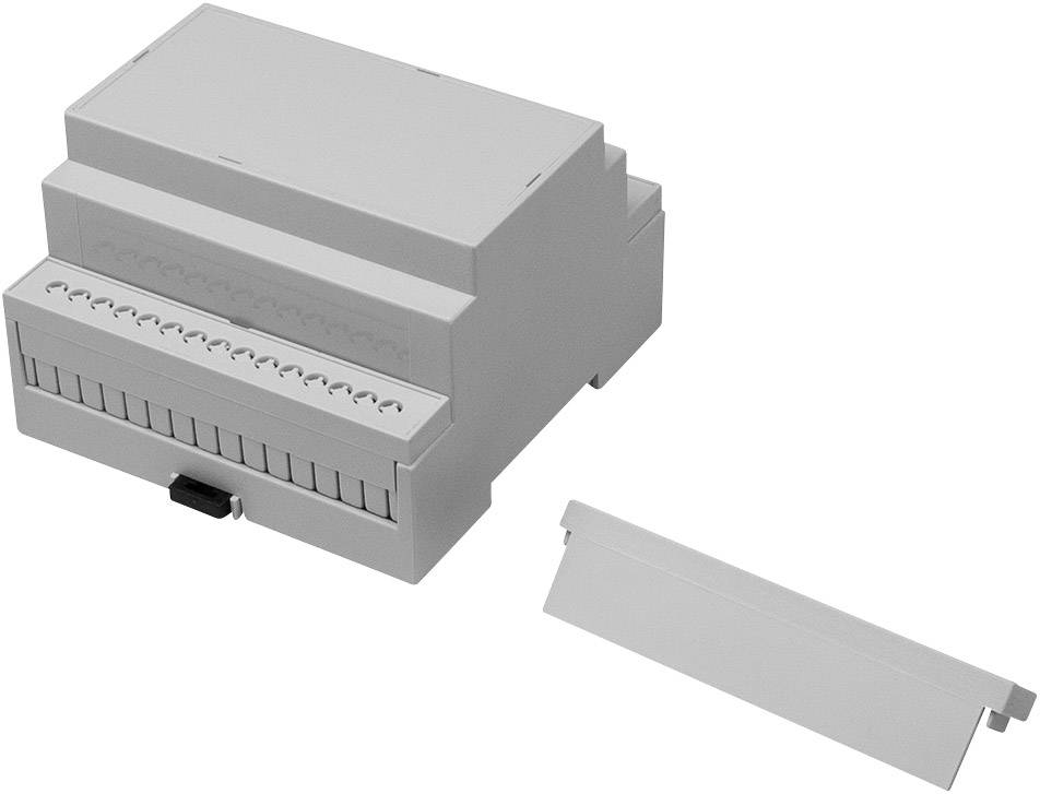 AXXATRONIC Hutschienen-Gehäuse 90 x 88.0 x 58 Polycarbonat Axxatronic CNMB-5-KIT-CON 1 St.