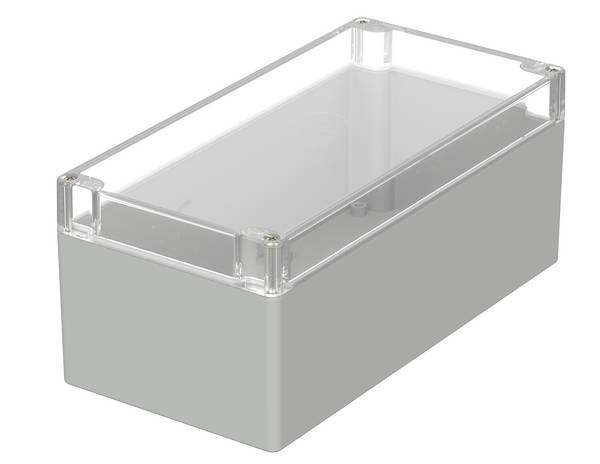 Bopla EUROMAS M 217 G 02217200 Industrie-Gehäuse 122 x 120 x 55 Polycarbonat Lichtgrau (RAL 7035) 1 St.