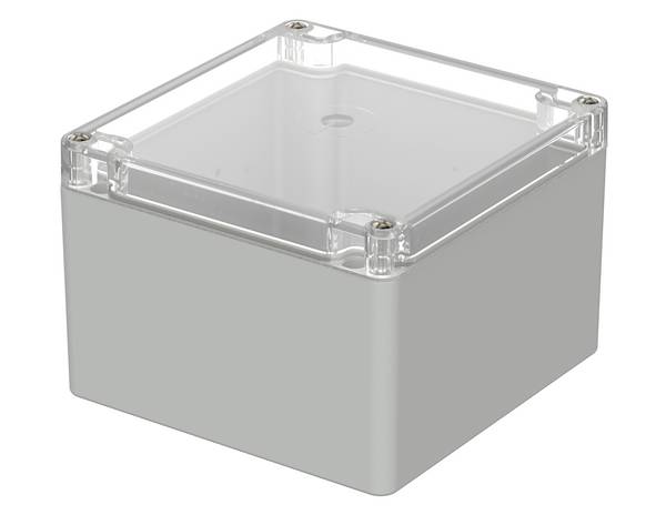 Bopla EUROMAS M 227 G 02227100 Industrie-Gehäuse 122 x 120 x 85  Polycarbonat  Lichtgrau (RAL 7035) 1 St.
