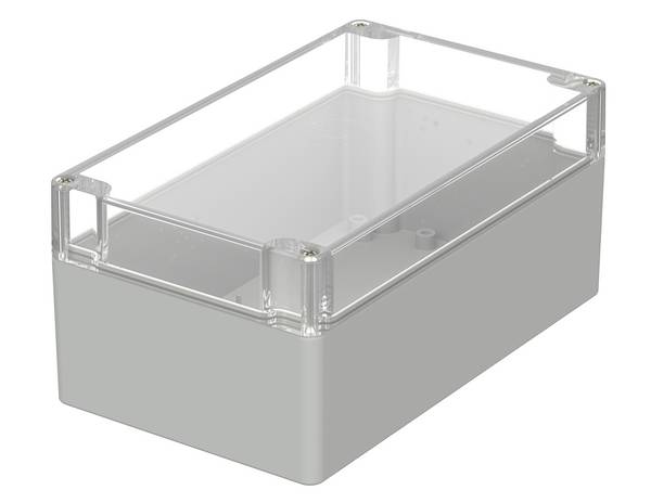 Bopla EUROMAS M 237 G 02237100 Industrie-Gehäuse 200 x 120 x 90  Polycarbonat  Lichtgrau (RAL 7035) 1 St.