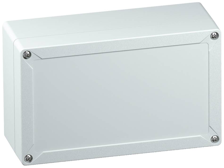 Produktbild von TRU COMPONENTS Outdoor-Gehäuse 200×150×75 Mm – Polycarbonat, Lichtgrau RAL7035 – IK07 – Für Den Außeneinsatz