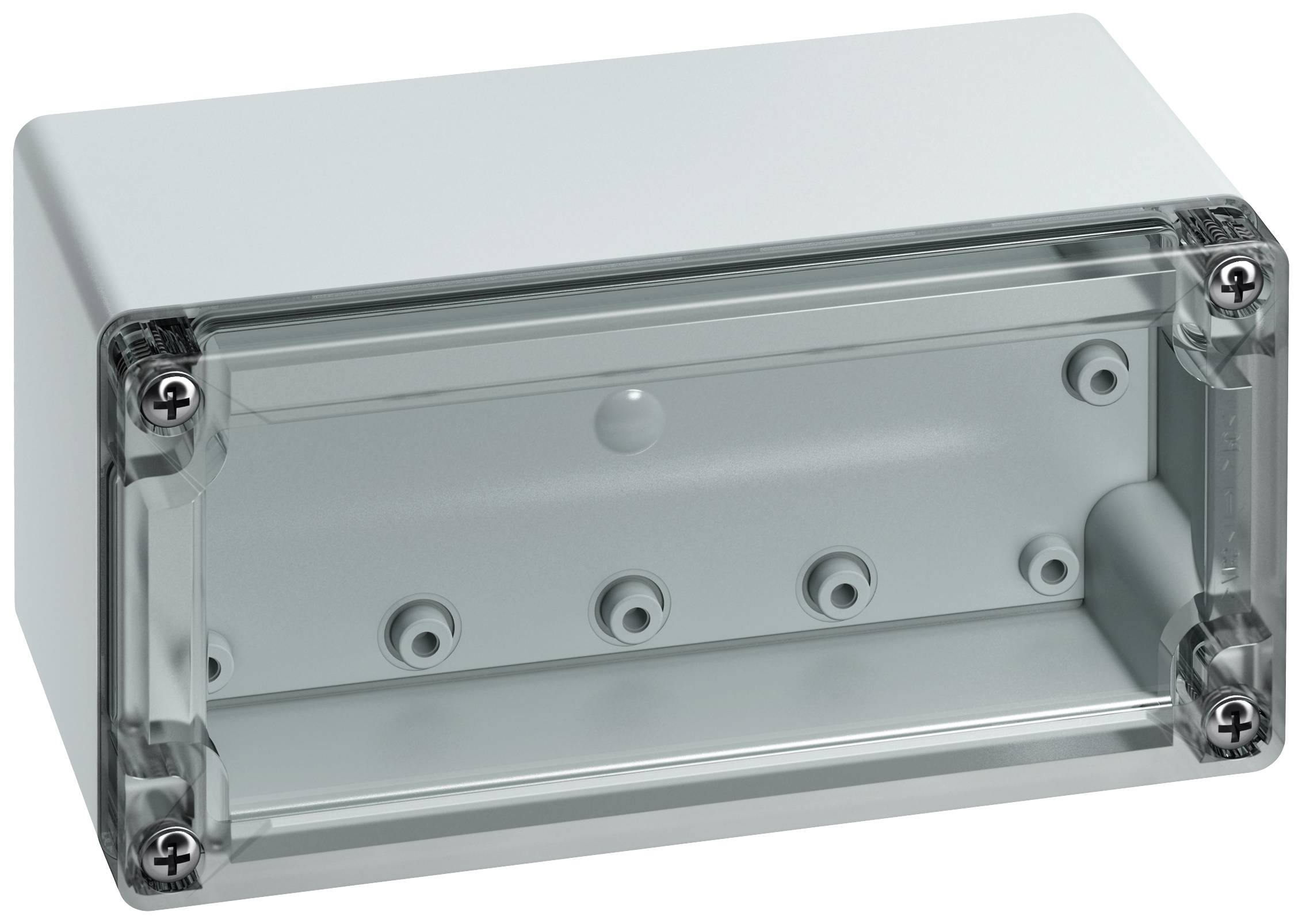 Bopla EUROMAS ET 220 Industrie-Gehäuse – 160x80x57 Mm, ABS Lichtgrau (RAL 7035), 1 Stück