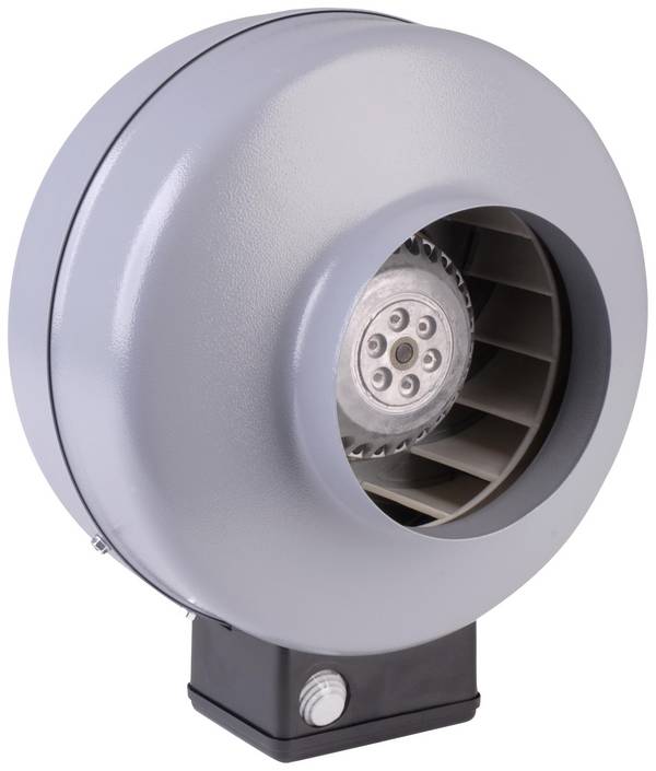 Wallair 20100287 Radiallüfter 230 V 1120 m³/h 25 cm
