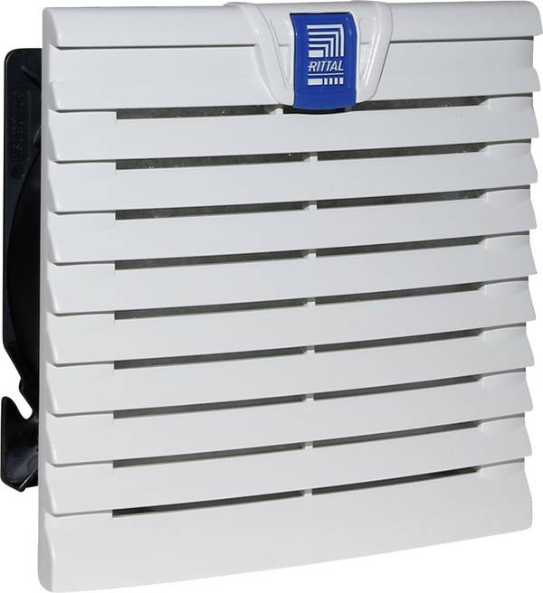 Rittal SK 3238.124  Filterlüfter staubabweisend  Lichtgrau (RAL 7035) (L x B x H) 148.5 x 148.5 x 148.5 mm 1 St.