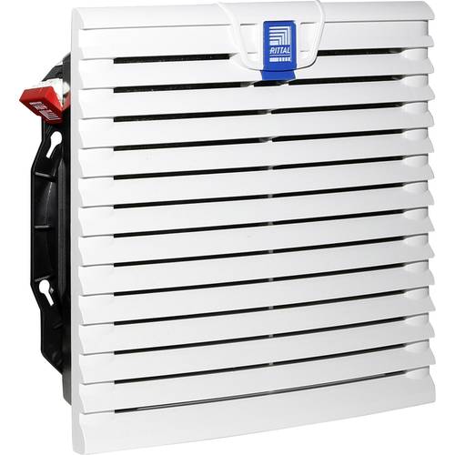 Rittal SK 3240.100 Filterlüfter Lichtgrau (RAL 7035) (B x H) 255 mm x 255 mm 1 St.