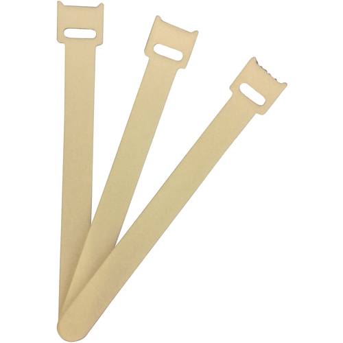FASTECH® ETK-3-150-0000 Klettkabelbinder zum Bündeln Haft- und Flauschteil (L x B) 150 mm x 13 mm Weiß 1 St.