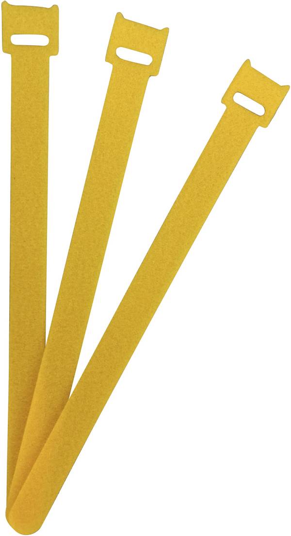 FASTECH® Klettkabelbinder zum Bündeln Haft- und Flauschteil (L x B) 200 mm x 13 mm Gelb 100 St.
