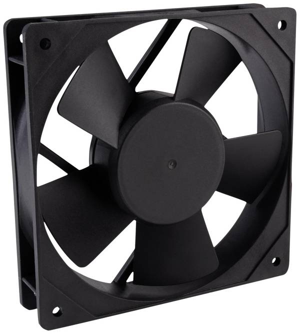 Wallair 20100307 Axiallüfter 12 V/DC 127.5 m³/h (L x B x H) 120 x 120 x 25 mm