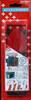 FASTECH® 906-330C Klettband mit Gurt Haft- und Flauschteil (L x B) 630 mm x 50 mm Schwarz, Rot 2 St.