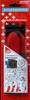 FASTECH® 690-330 Klettband mit Gurt Haft- und Flauschteil (L x B) 600 mm x 38 mm Schwarz, Rot 2 St.