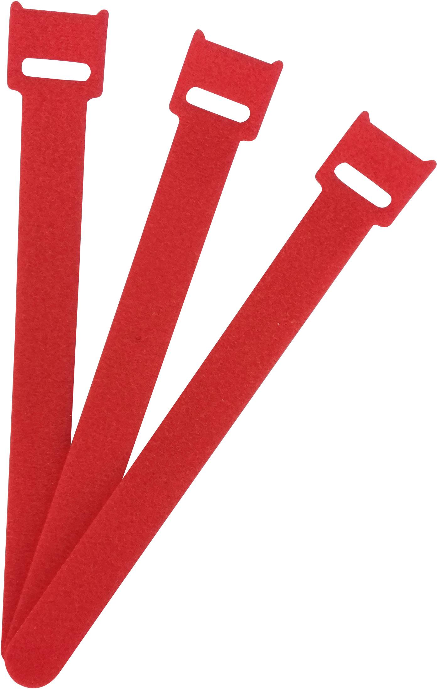 FASTECH® ETK-3-150-1339 Klettkabelbinder zum Bündeln Haft- und Flauschteil (L x B) 150 mm x 13 mm Rot 1 St.