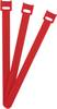 FASTECH® Klettkabelbinder zum Bündeln Haft- und Flauschteil (L x B) 200 mm x 13 mm Rot 100 St.