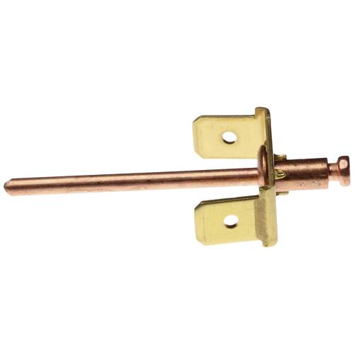 PB Fastener RIV 463 Erdanschluss Steckbreite: 6.3 mm Steckdicke: 0.8 mm 180 ° Unisoliert Metall 1 St.