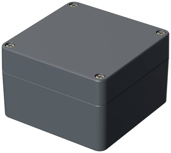 Bopla EUROMAS A 121 01121000 Industrie-Gehäuse 140 x 140 x 91 Aluminium Silber-Grau (RAL 7001) 1 St.