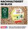 'Nachhaltigkeit im Blick' mit tesa-Verpackung, FSC-Zertifizierung. Papier aus FSC-Wäldern und anderen kontrollierten Quellen.