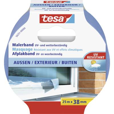 tesa PRECISION OUTDOOR 56251-00000-02 Kreppband tesa® Blau (L x B) 25 m x 38 mm 1 St.