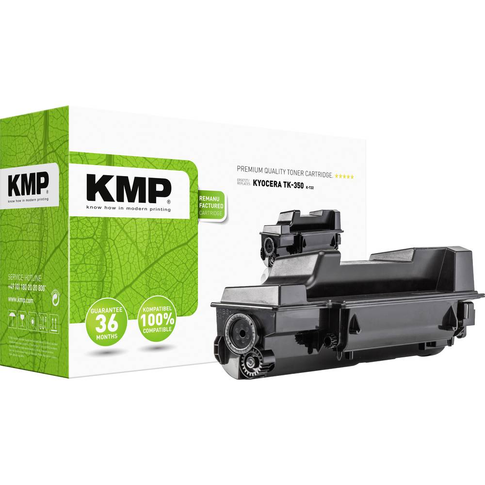 KMP K-T22 Compatibel Tonercassette vervangt Kyocera TK-350 Zwart