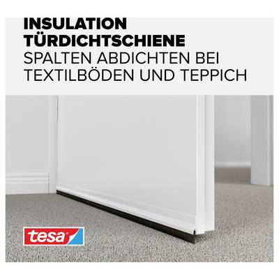 tesa FOR TEXTILES 05403-00100-00 Türdichtschiene tesamoll® Weiß (L x B) 1 m x 40 mm 1 St.-2