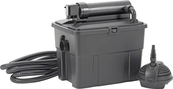 Pontec 50238 Multiclear set 5000 Filter-Set mit UVC-Klärgerät  1500 l/h