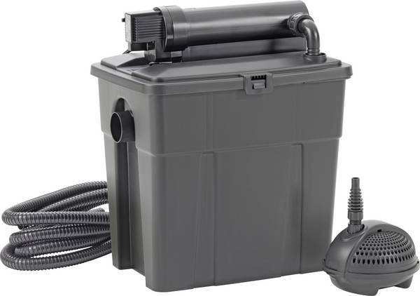 Pontec 50239 Multiclear set 8000 Filter-Set mit UVC-Klärgerät  2500 l/h