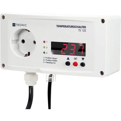 H-Tronic TS 125 Temperaturschalter -55 - +125 °C 3000 W
