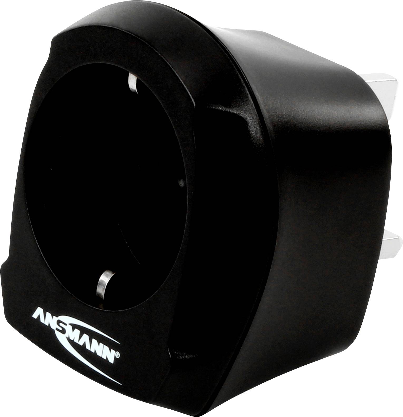 Ansmann 1250-0001 Reiseadapter EU to UK-1