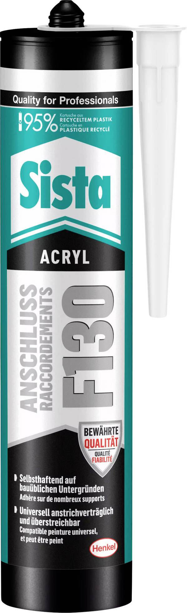 Sista F130 Acryl Herstellerfarbe Grau L40GR 300 ml