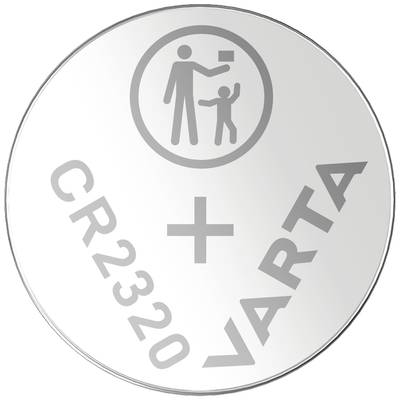 Varta Knopfzelle CR 2320 3 V 1 St. 135 mAh Lithium LITHIUM Coin CR2320 Bli 1