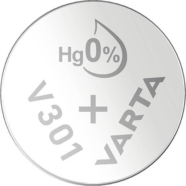 Varta Knopfzelle 301 1.55 V 1 St. 82 mAh Silberoxid SILVER Coin V301/SR43 NaBli 1