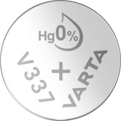 Varta Knopfzelle 337 1.55 V 1 St. 9 mAh Silberoxid SILVER Coin V337/SR416 NaBli 1
