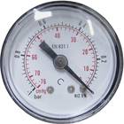 Manometer thermometer dauchhülsen Vorlauf messen Rücklauf messen heizung  temperatur druck anzeige