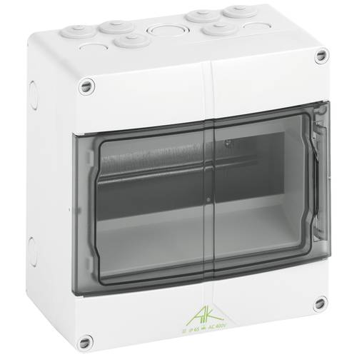 Spelsberg 73540901 AK 09 Verteilerschrank Aufputz Anzahl Teilungen = 9 Anzahl Reihen = 1 Inhalt 1 St.